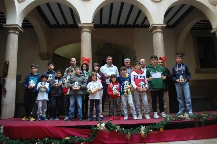 Foto 2 - Manuel Sanz L&oacute;pez logra el pleno de victorias y conquista el VII Torneo de ajedrez &laquo;Villa de &Aacute;greda&raquo;