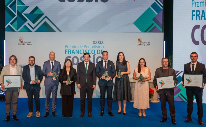 Mañueco clausura los XXXIX Premios de Periodismo Francisco de Cossío