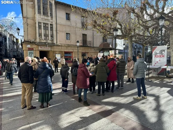 Foto 2 - Las personas con discapacidad de Soria en la b&uacute;squeda de una Europa social: "Sin derechos, no hay futuro"