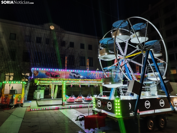 Los cochecitos se instalan en el Espol&oacute;n por Navidad