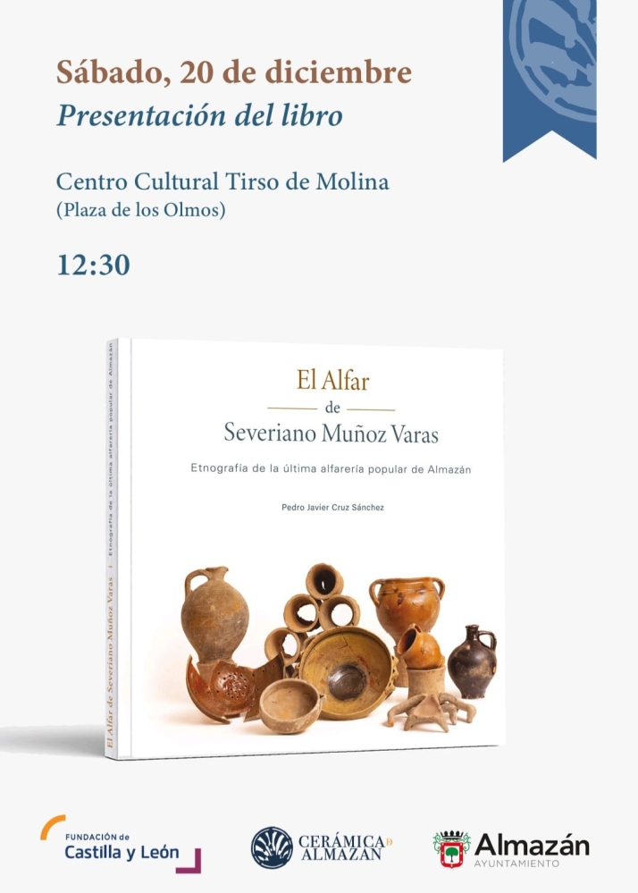 Presentación del libro sobre el alfar de Almazán