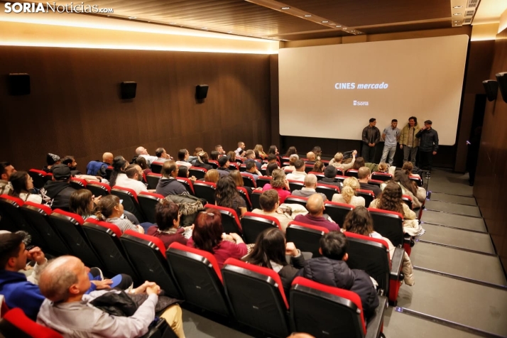 Una imagen del estreno del documental. /Mario Tejedor