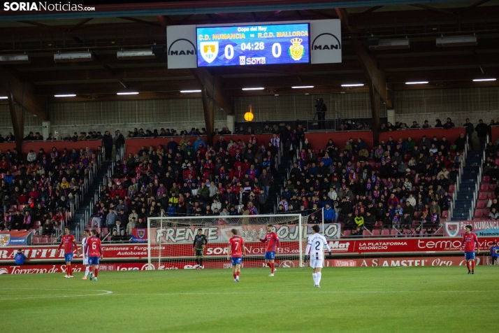 Numancia vs Mallorca Copa del Rey