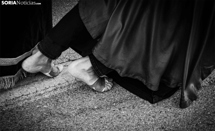 Una imagen de la Semana Santa de Soria. /Viksar Fotografía