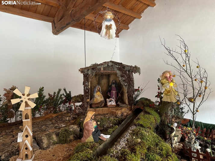 Este peque&ntilde;o pueblo de Soria estrena un Bel&eacute;n artesanal por sus fiestas de la Virgen de la O