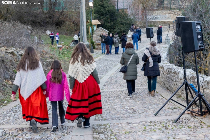 Belén Viviente de Oncala 2025./ Viksar Fotografía