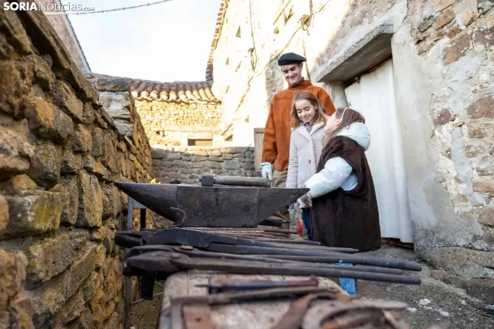 Belén Viviente de Oncala 2025./ Viksar Fotografía
