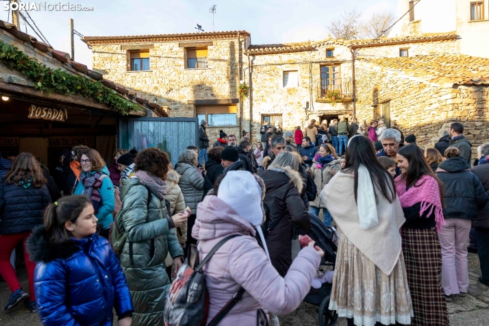 Belén Viviente de Oncala 2025./ Viksar Fotografía