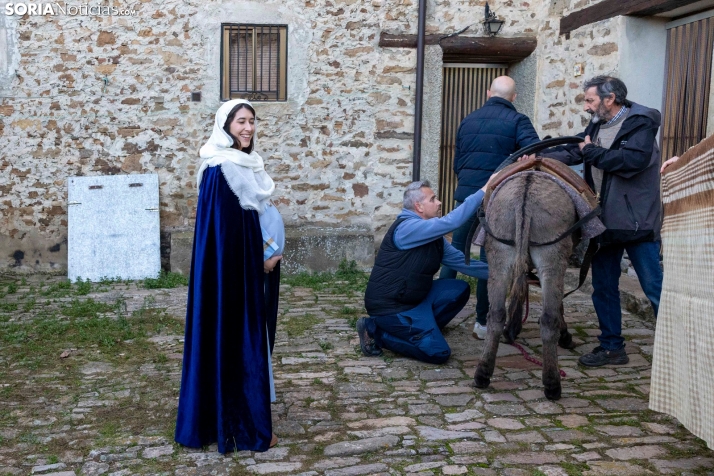 Belén Viviente de Oncala 2025./ Viksar Fotografía