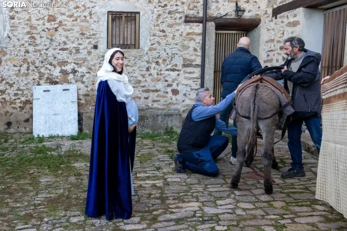 Belén Viviente de Oncala 2025./ Viksar Fotografía