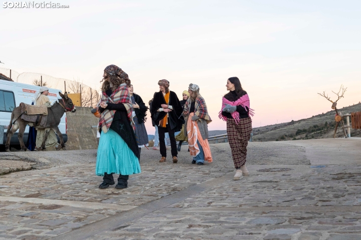 Belén Viviente de Oncala 2025./ Viksar Fotografía
