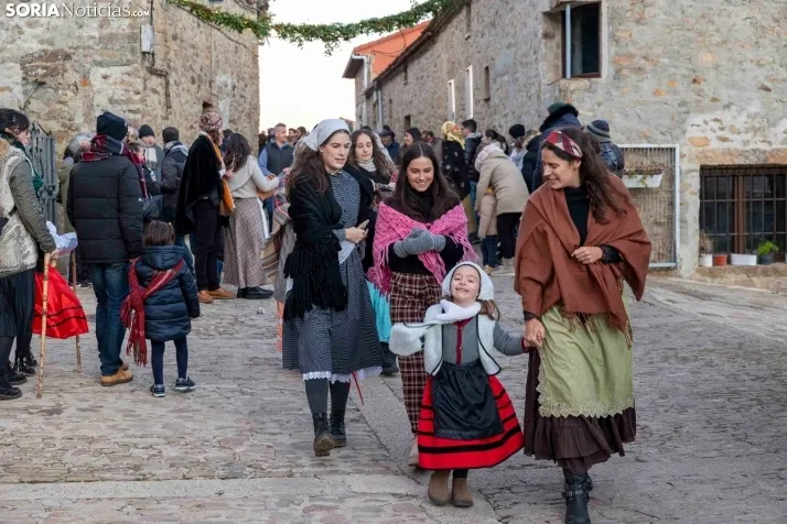 Belén Viviente de Oncala 2025./ Viksar Fotografía