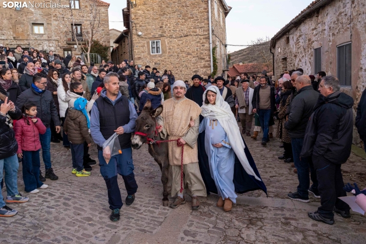 Belén Viviente de Oncala 2025./ Viksar Fotografía