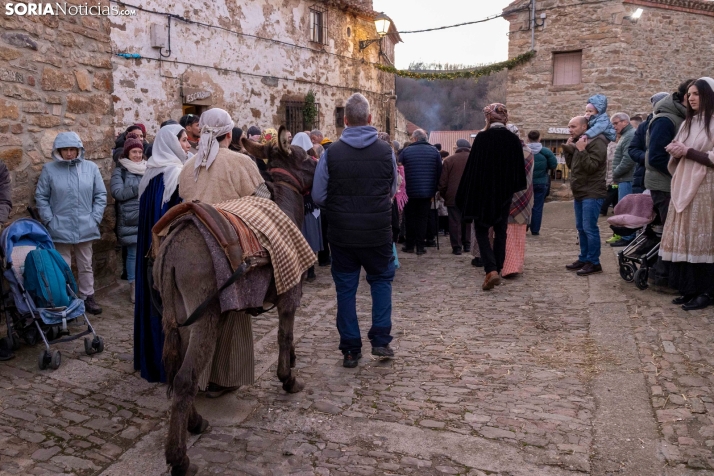 Belén Viviente de Oncala 2025./ Viksar Fotografía