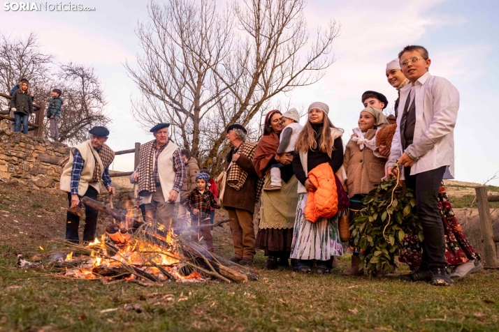 Belén Viviente de Oncala 2025./ Viksar Fotografía