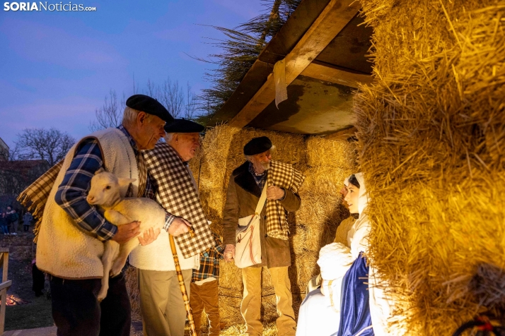 Belén Viviente de Oncala 2025./ Viksar Fotografía