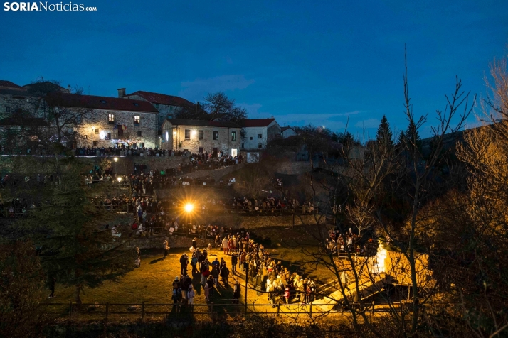 Belén Viviente de Oncala 2025./ Viksar Fotografía