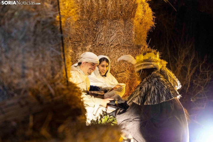 Belén Viviente de Oncala 2025./ Viksar Fotografía