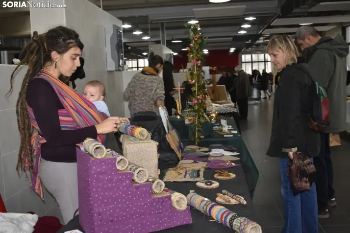 Mercado artesano 'De mano a mano'.