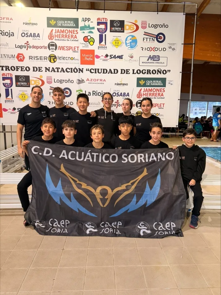 Foto 2 - El Acu&aacute;tico Soriano cierra noviembre con victorias y un r&eacute;cord regional