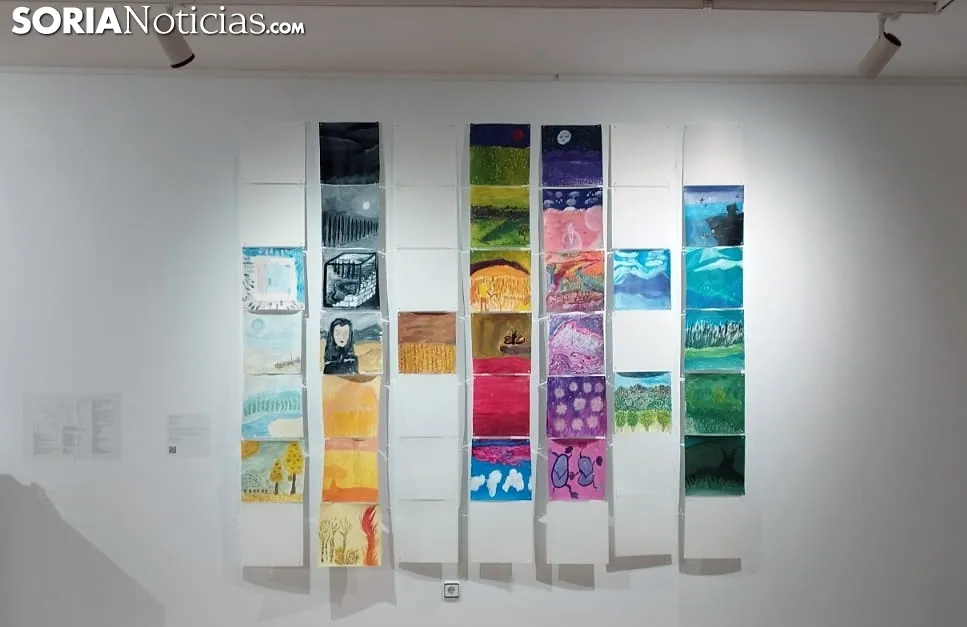 El mural que se verá completado esta semana. /SN