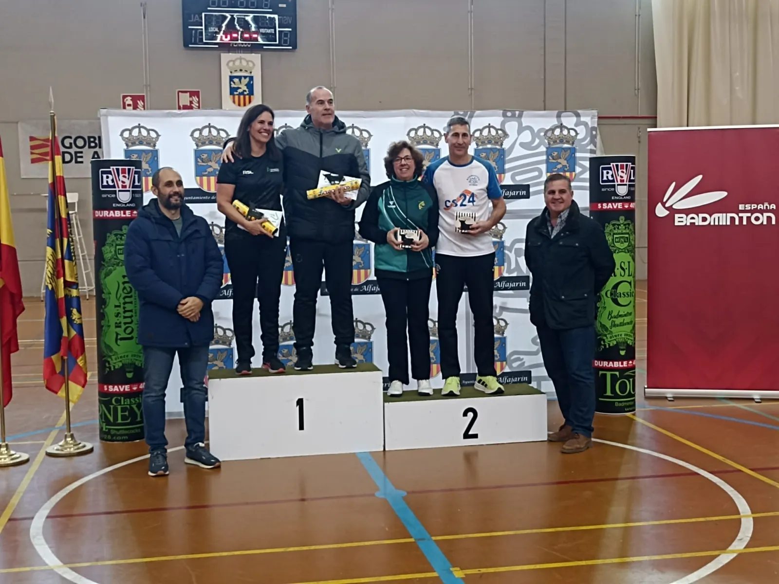 Foto 2 - El b&aacute;dminton soriano arranca 2026 con cinco oros entre Alfajar&iacute;n y Vitoria