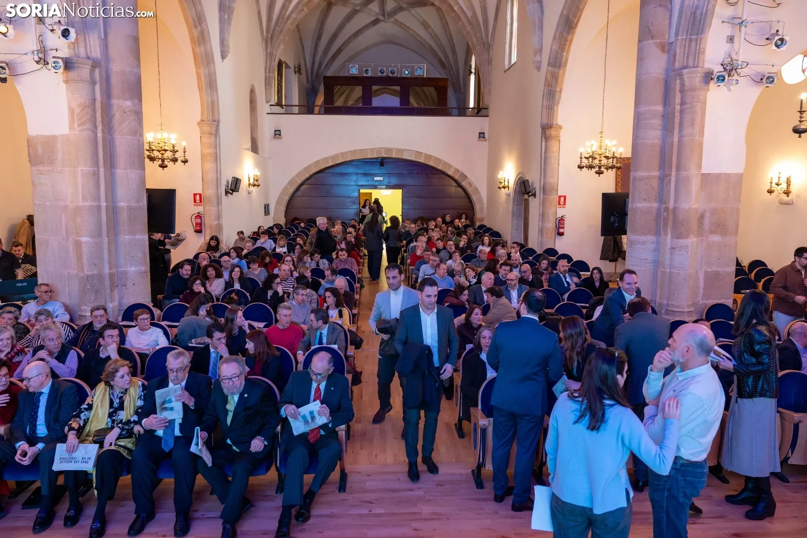 Una de las imágenes del acto central de presentación de 'Tras las huellas del territorio'. /Ferrer 