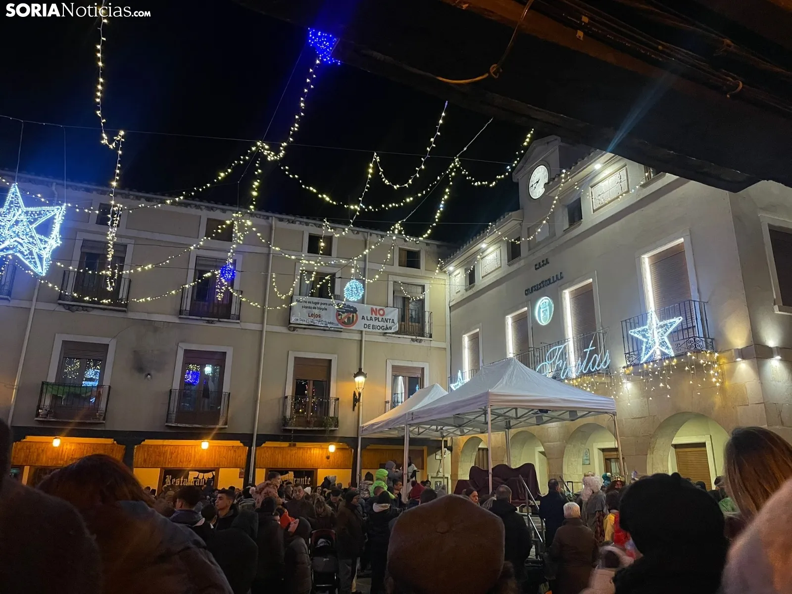 Foto 2 - Fotos: Los Reyes Magos se dejan ver en numerosos pueblos de Soria