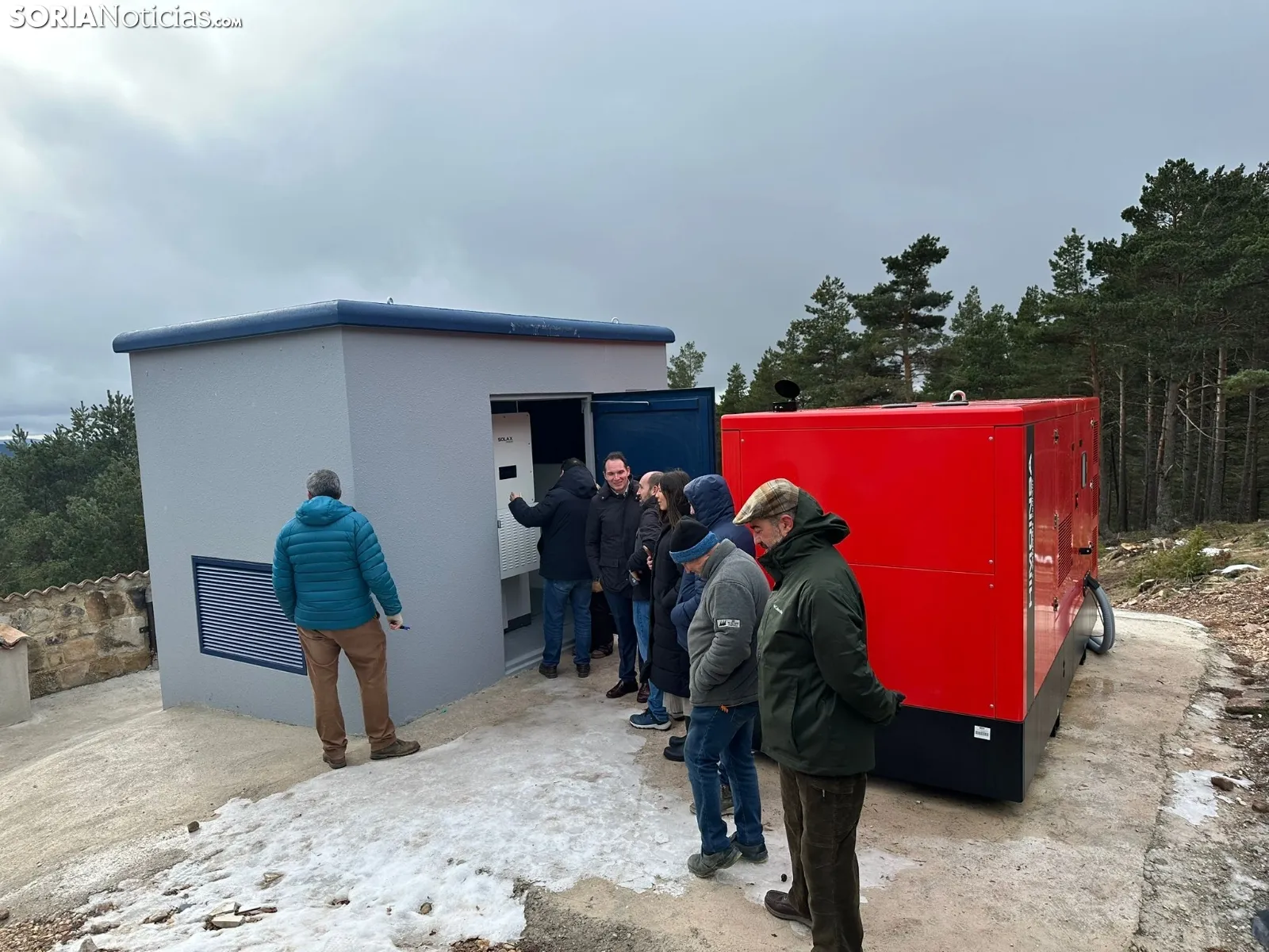 Foto 2 - Diputaci&oacute;n presenta las obras en el Punto de Nieve de Santa In&eacute;s: "Son estrat&eacute;gicas para toda la provincia"