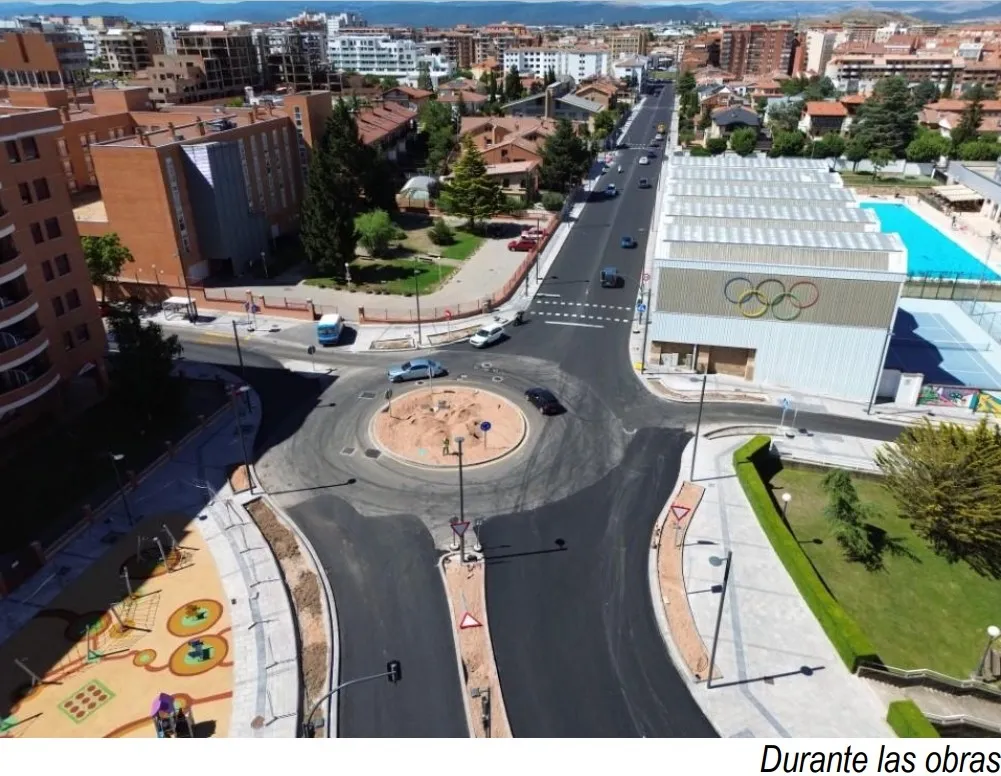 Foto 2 - Transportes finaliza la integraci&oacute;n urbana  de 6 km de traves&iacute;as en Soria