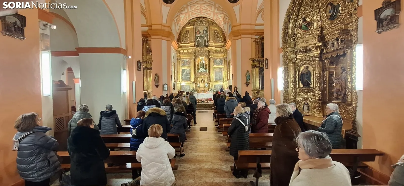 Una imagen de la eucaristía solemne. /PC