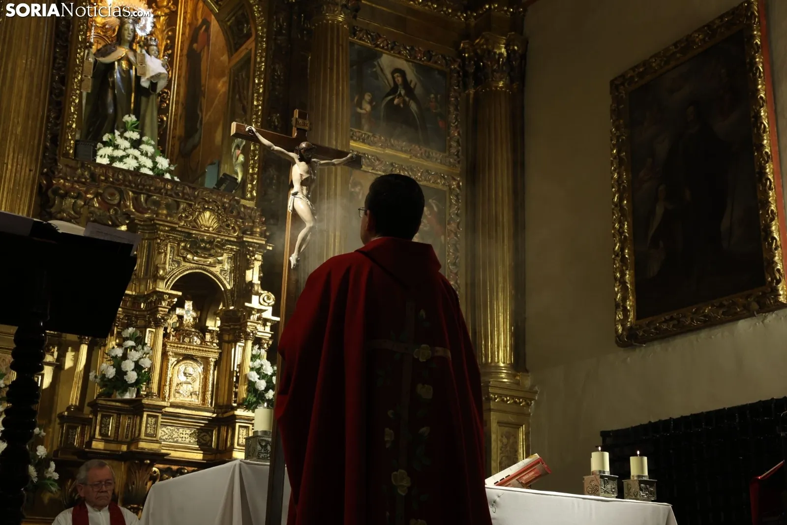 Una imagen de la eucaristía solemne. /PC