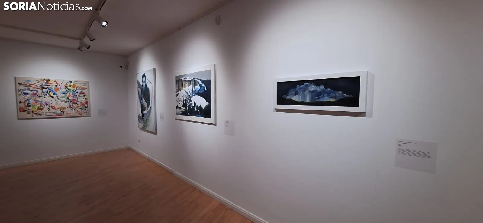 Una de las visitas guiadas a la exposición. /PC