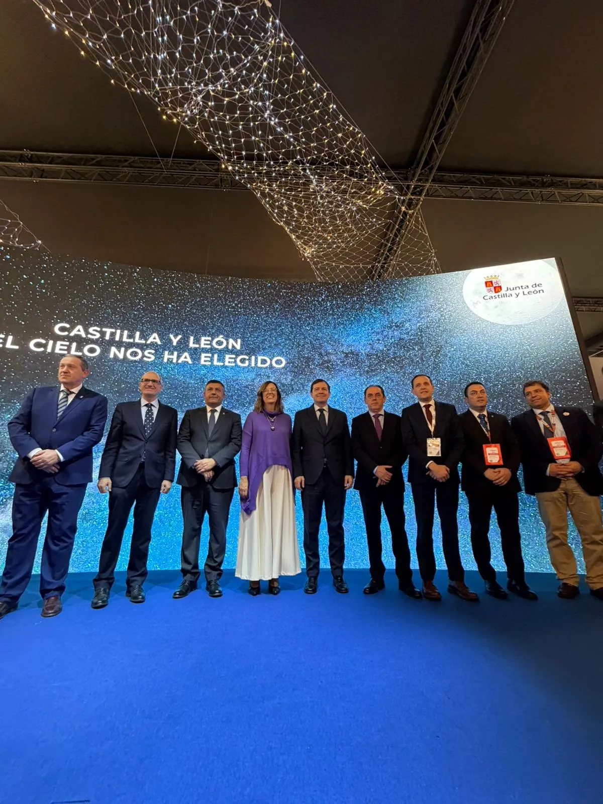 Una imagen del ambiente hoy en el espacio de Soria en FITUR. /Dip.