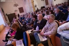 Una de las imágenes del acto central de presentación de 'Tras las huellas del territorio'. /Ferrer 
