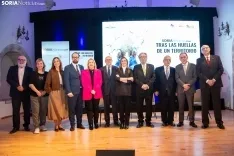 Una de las imágenes del acto central de presentación de 'Tras las huellas del territorio'. /Ferrer 