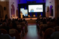 Una de las imágenes del acto central de presentación de 'Tras las huellas del territorio'. /Ferrer 