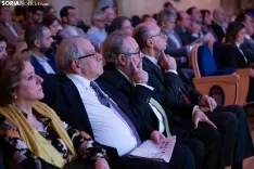 Una de las imágenes del acto central de presentación de 'Tras las huellas del territorio'. /Ferrer 