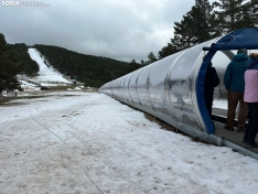 Foto 5 - Diputaci&oacute;n presenta las obras en el Punto de Nieve de Santa In&eacute;s: "Son estrat&eacute;gicas para toda la provincia"