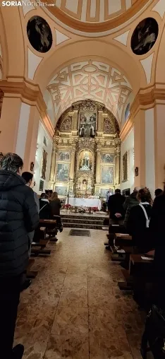 Una imagen de la eucaristía solemne. /PC
