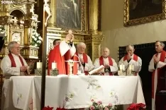 Una imagen de la eucaristía solemne. /PC