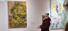 Una de las visitas guiadas a la exposición. /PC