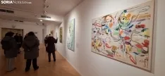 Una de las visitas guiadas a la exposición. /PC