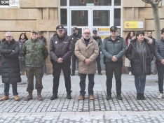 Minutos de silencio en solidaridad con las víctimas del accidente de Adamuz. 