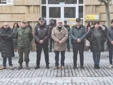 Minutos de silencio en solidaridad con las víctimas del accidente de Adamuz. 
