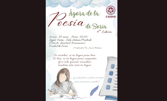 Cuarta edición del Ágora de la Poesía en el Casino de Soria