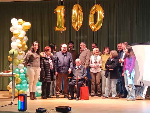 Centenario en la provincia. 