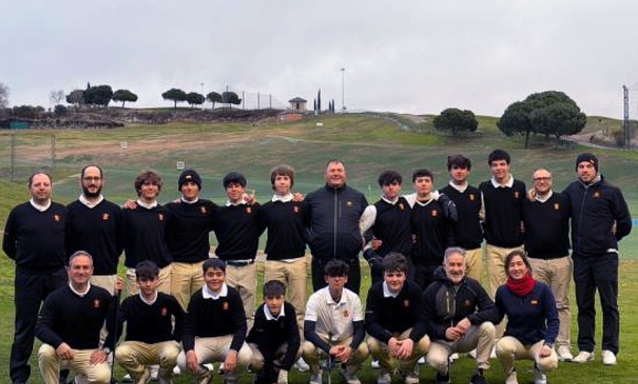 Enzo Jiménez, en la concentración del Grupo de Trabajo juvenil masculino de la Federación Española