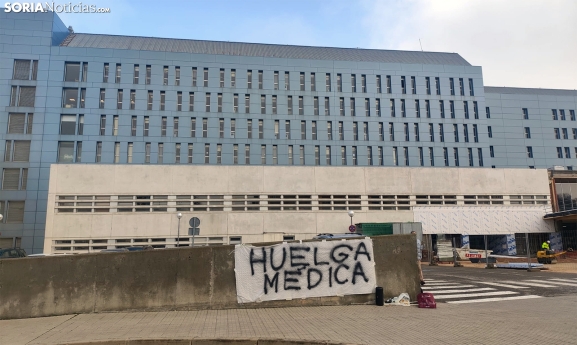 Seguimiento huelga médicos Atención Primaria Soria hoy 15 enero