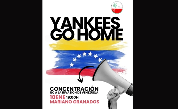Concentración en Soria contra la intervención en Venezuela: 10 de enero